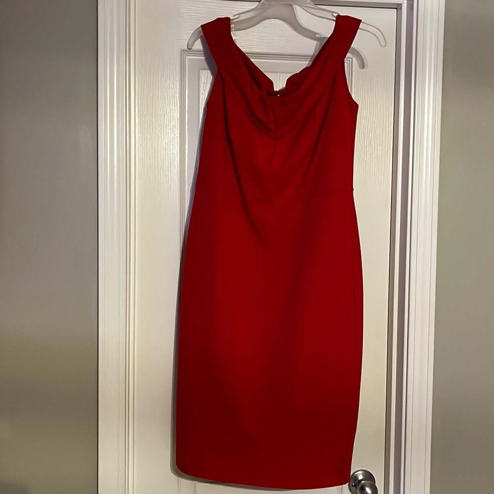 Red ILE dress